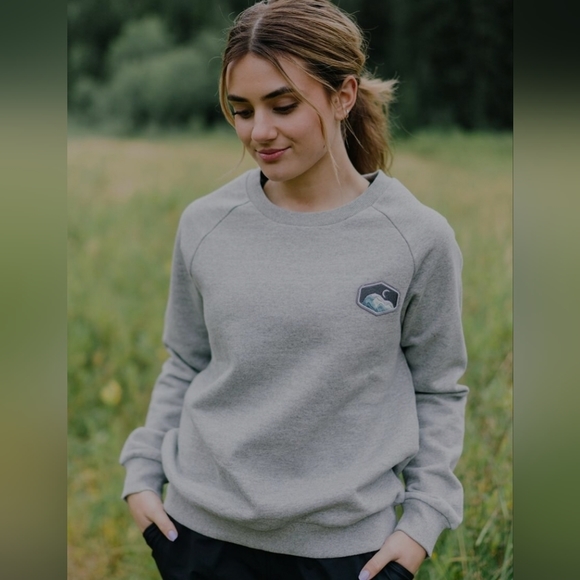 Zyia Mountain patch crew neck sweatshirt - Picture 4 of 4